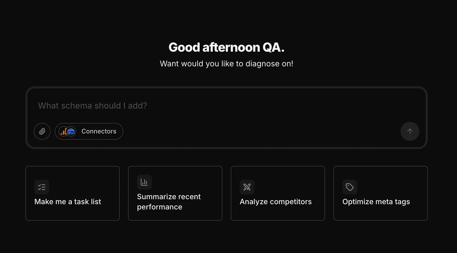 Ask anything. Optimize everything.